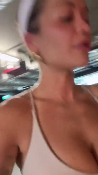 Rita ready for work after a morning gym session | January 2025