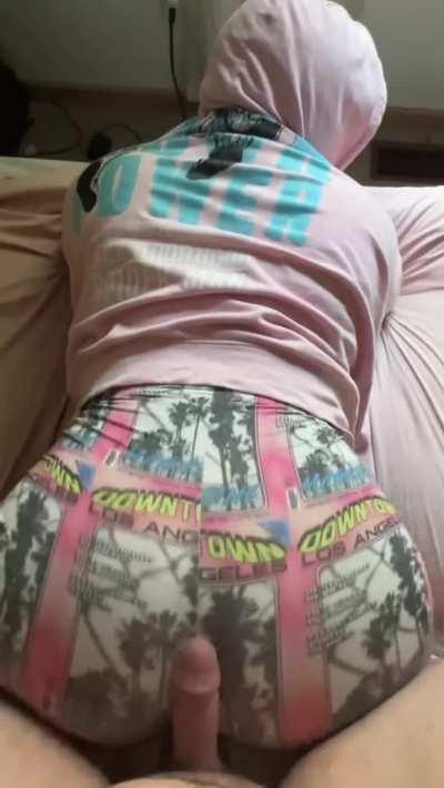 Clothed Assjob from Soft to Hard and he still couldn’t last a minute