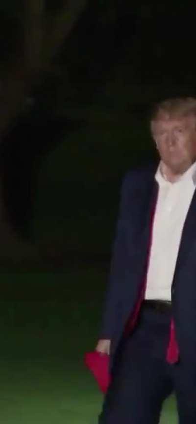 Watch Trump die inside after a much lower than expected turnout at his rally in Tulsa OK.