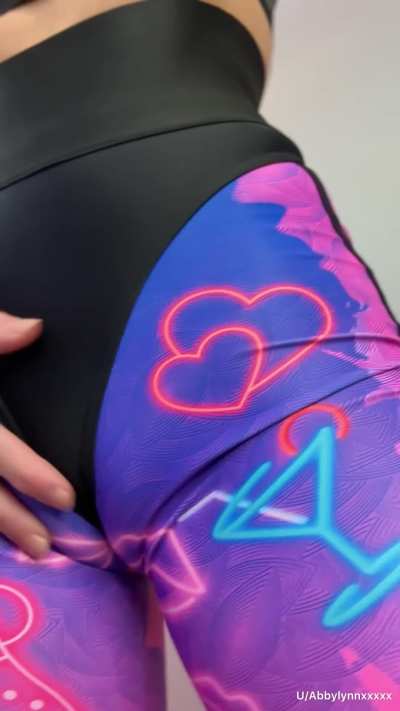 my extra tight gym outfit 