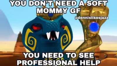 even the serpentine think you need help damn