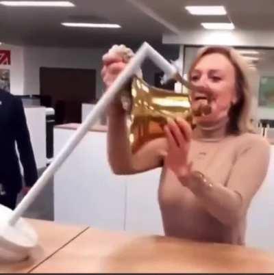 British Prime Minister opening up the markets today. We UK apes are screwed hahahaha