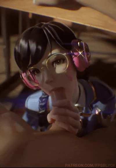 Kinda jealous of them both! 😝 (Dva)