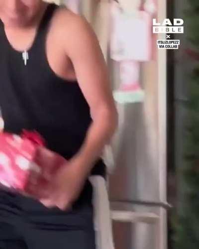 Guy gets two of the same presents