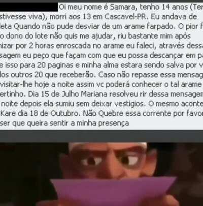 O medo dominava os whatsapp nos anos passados