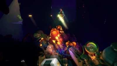 How it FEELS to play Driller in Deep Rock Galactic