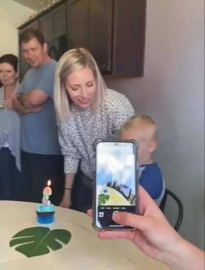 To blow out someone else's candle