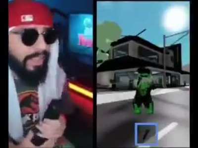 Quem é Kenny Wesley perto dele?