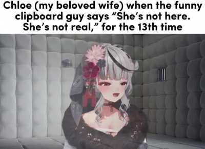 Such a silly jokester he is