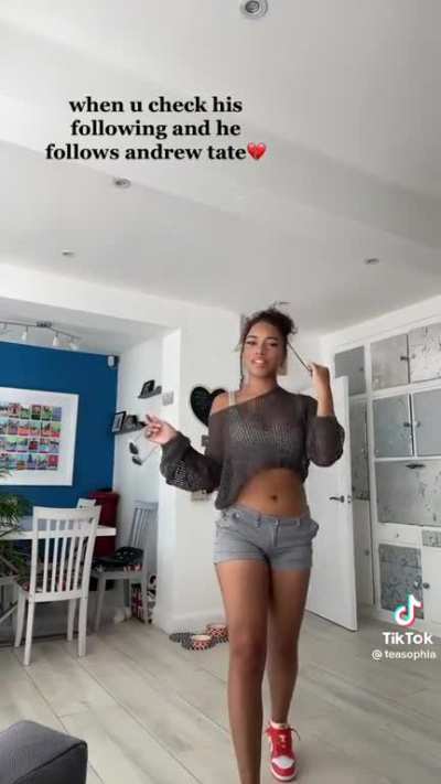 Girls really unfollow if you like Tate lol