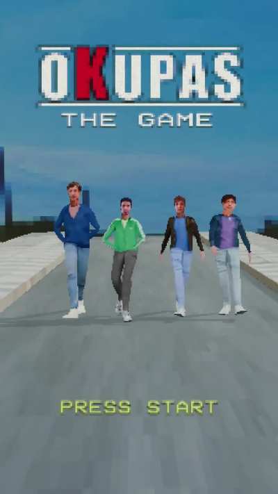  Okupas en estética ps1, hecho en Blender (IG: @smokesman.visual)