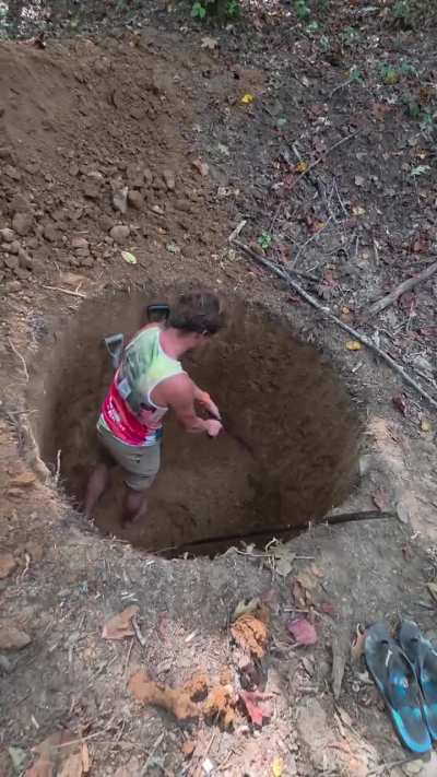 When you hit rock bottom