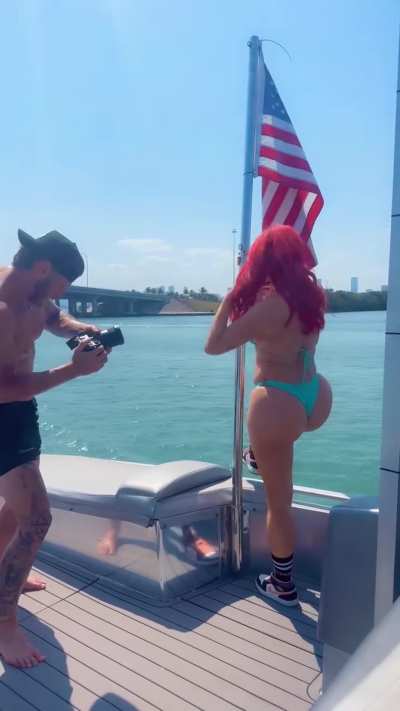 Justina shooting BRAGGADOCIOUS | IG | October 2025