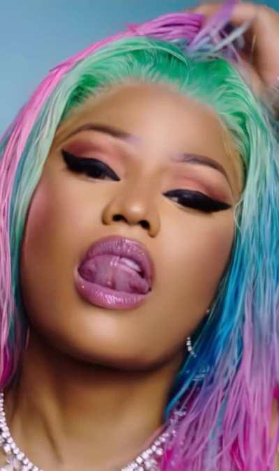 Nicki's tongue