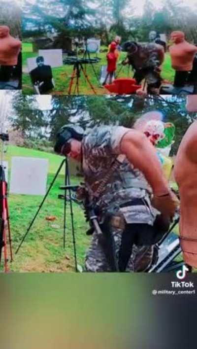 really? Took him long enough to reload🤦