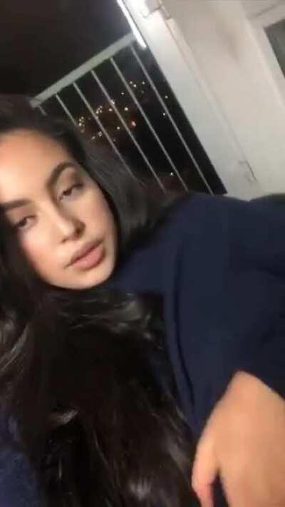 I just want you to look at my massive Moroccan tits