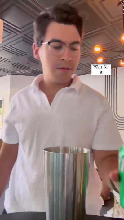 The mix was terrible, and their reaction after tasting it was priceless.