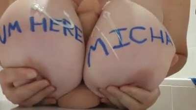 Cum here Micha