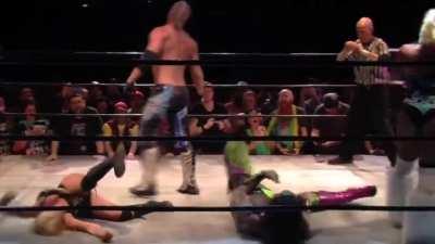 Penelope Ford gets a wedgie