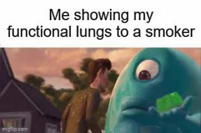 Smoking doesn't make you look cool