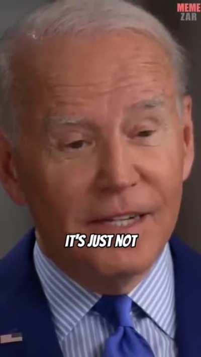 Biden on his mental focus