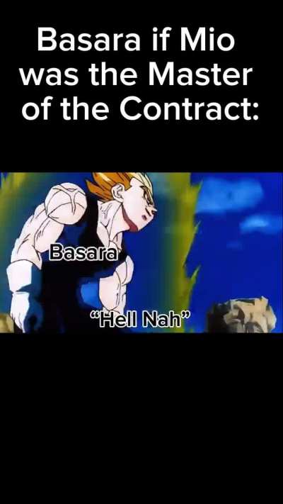 Mio would NOT be able to control bro