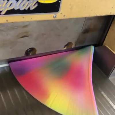 Cutting sides off a book!