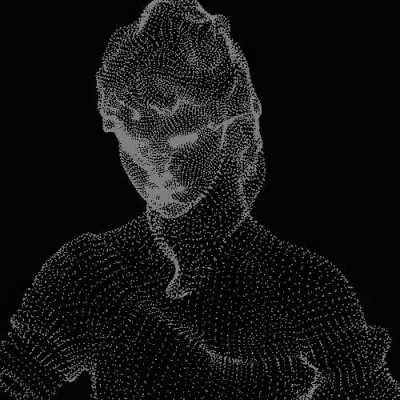 Which way is she spinning?