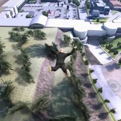 Ramp glitch from megapark to chan center