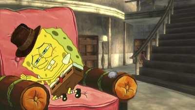 Spongecock's interaction with House