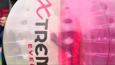 Barcelona return to training...