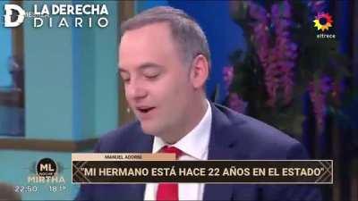 Mi hermano es un funcionario de carrera. Trabaja en el Estado hace 22 años. Yo llevo 4 meses, así que es muy difícil que yo lo haya puesto