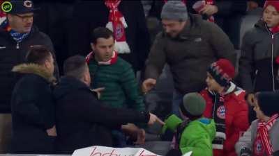 to take a shirt meant for a kid