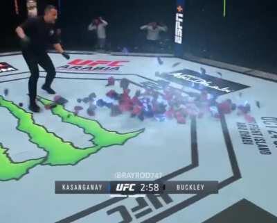 Instant knock knock, who's there? My foot.