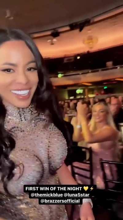 First award goes to luna 