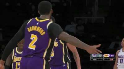 [Highlight] Schröder with a beautiful dime to AD, who throws it down