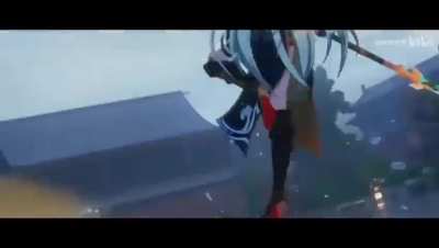 [Fanmade Animation] Honkai: Star Rail - Feixiao vs Jingyuan (By: DDDD竹子)