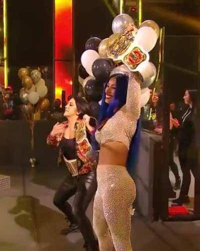 Entrance from Smackdown