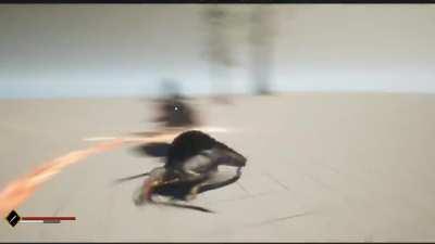 Is this how dinosaurs used to fight?