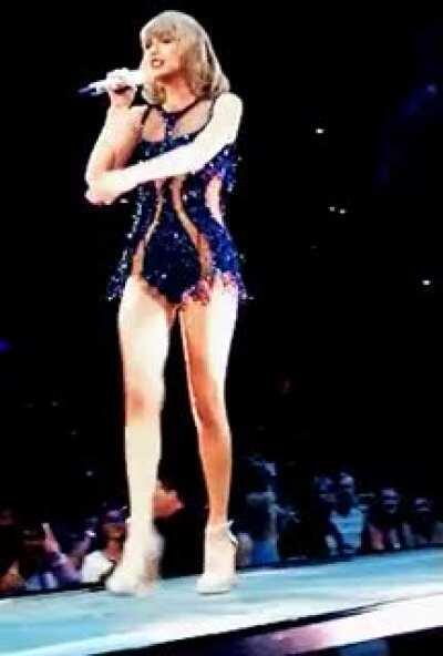 The way she struts in those heels! 😍