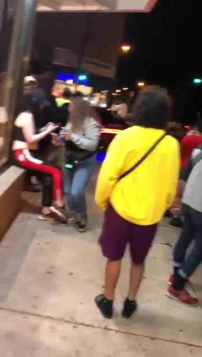 Last night in Minneapolis, over 30 rounds shot