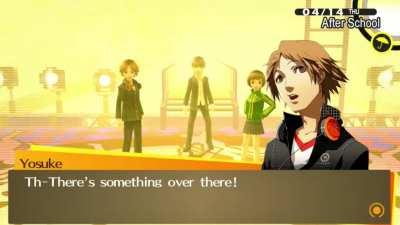 Th-There's something over there!