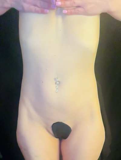 My eraser nipples are up like a tent