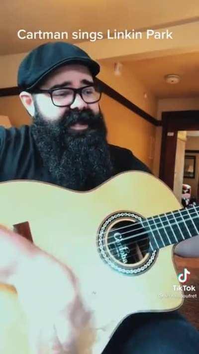 Cartman cantando in the end de Linkin Park
