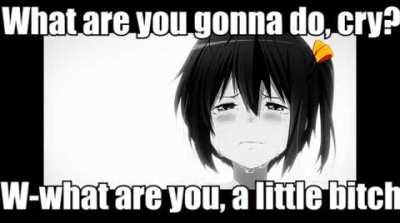 What're ya gonna do now big boy, the game's over