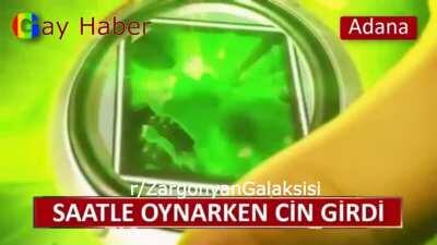 adanada içine cin girdii