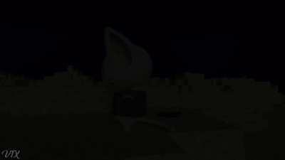 WhiteCat in Minecraft..