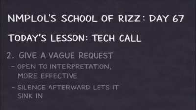 Nmplol's School of Rizz: A (Mostly) Original Sitcom