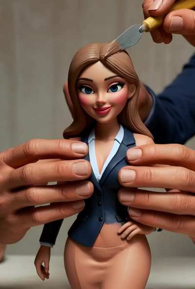 Molding a Claymation Character [Grok]