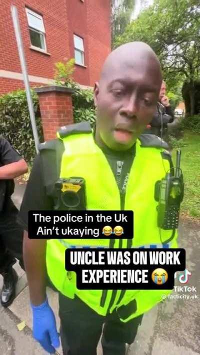 Uncle should have just got his security badge